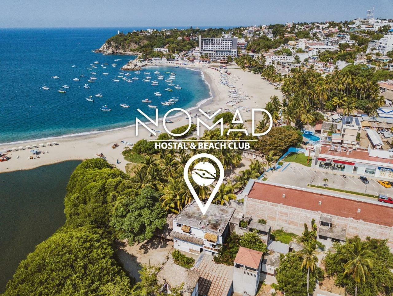 Nomad Beach House Hotel Puerto Escondido  Eksteriør billede