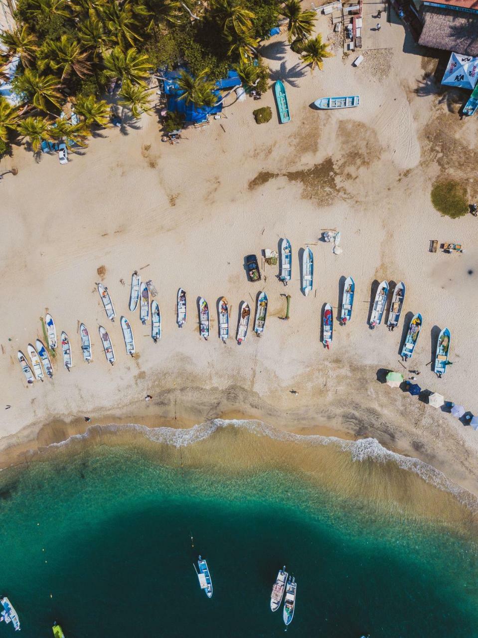 Nomad Beach House Hotel Puerto Escondido  Eksteriør billede