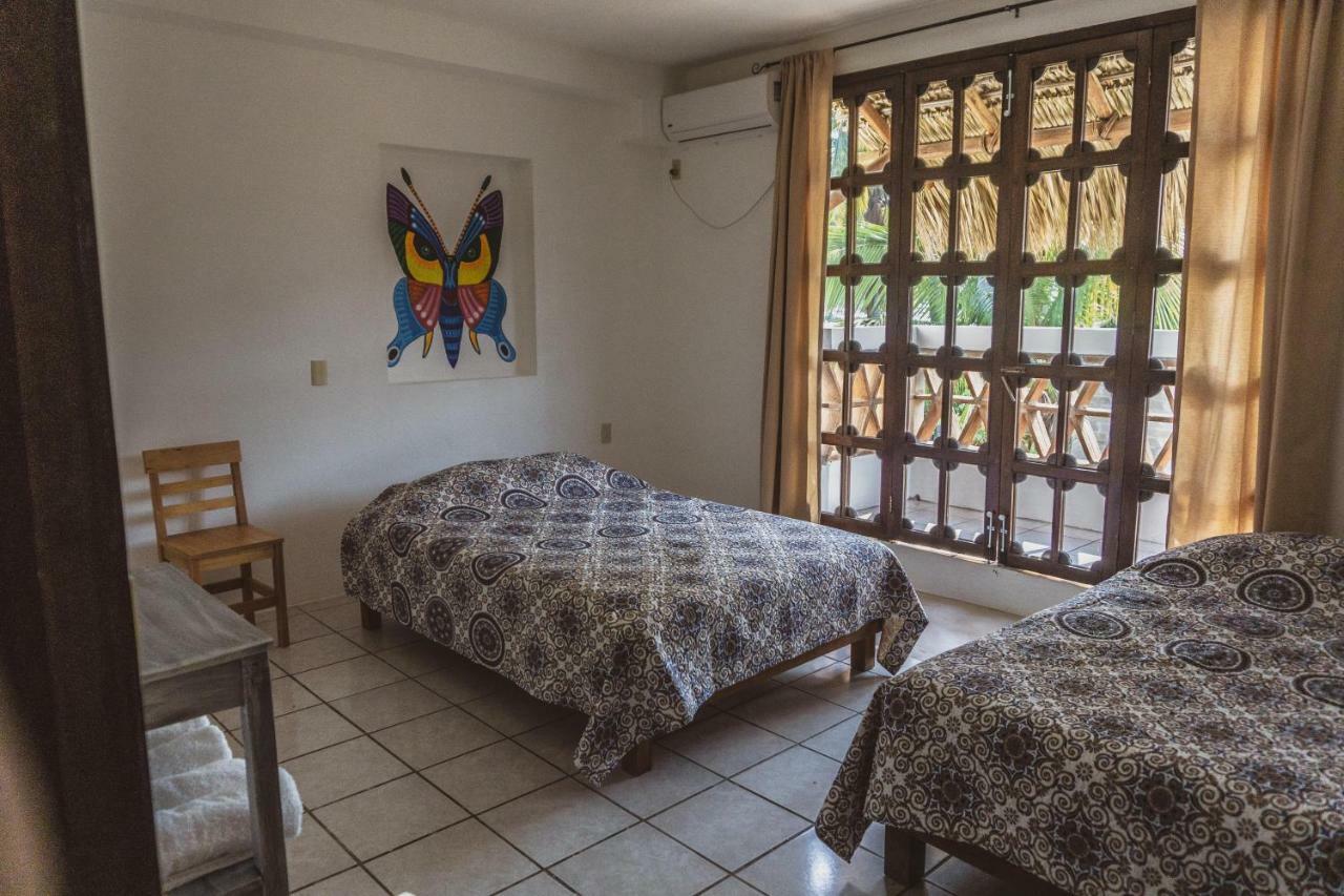 Nomad Beach House Hotel Puerto Escondido  Eksteriør billede